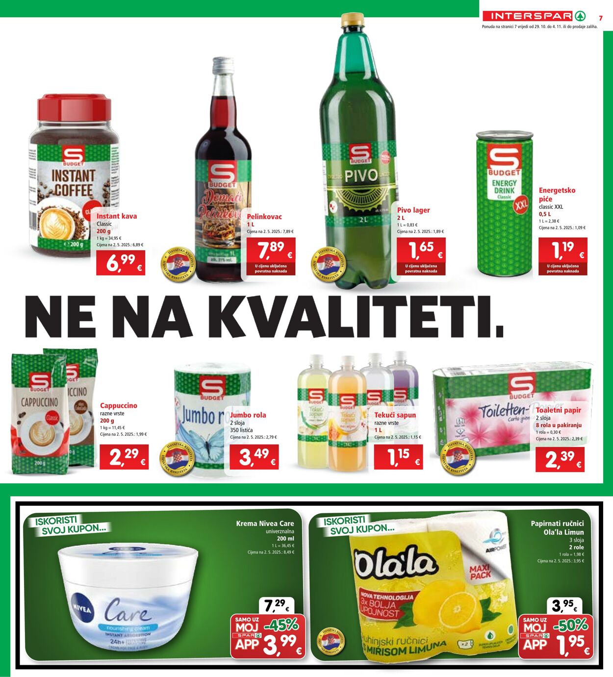 Katalog Spar 29.10.2025 - 04.11.2025