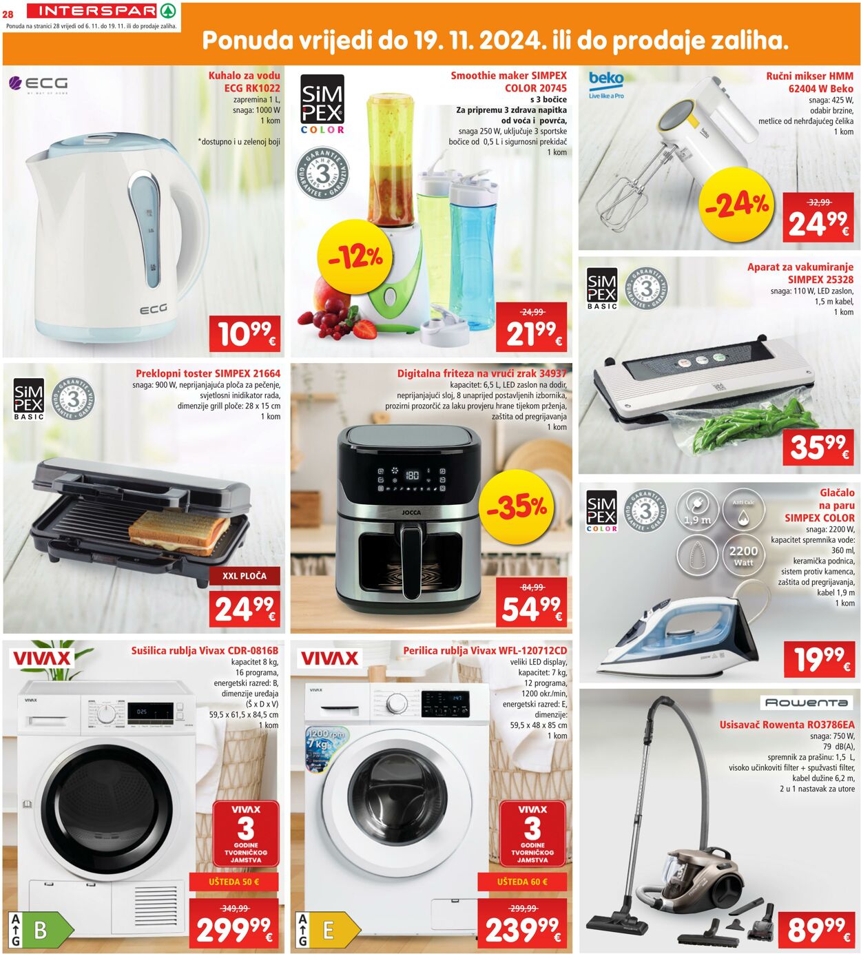 Katalog Spar 06.11.2024 - 12.11.2024