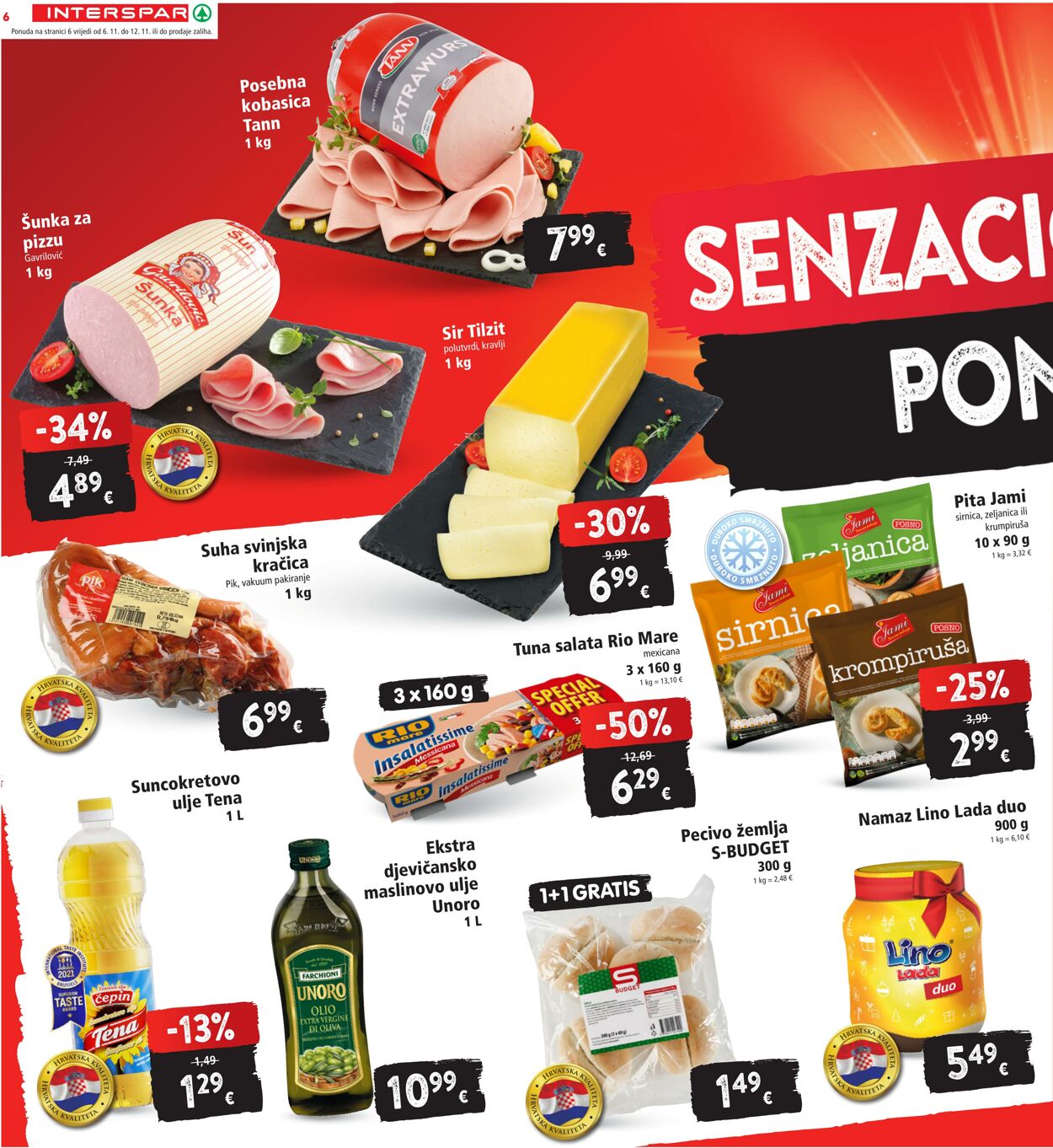 Katalog Spar 06.11.2024 - 12.11.2024