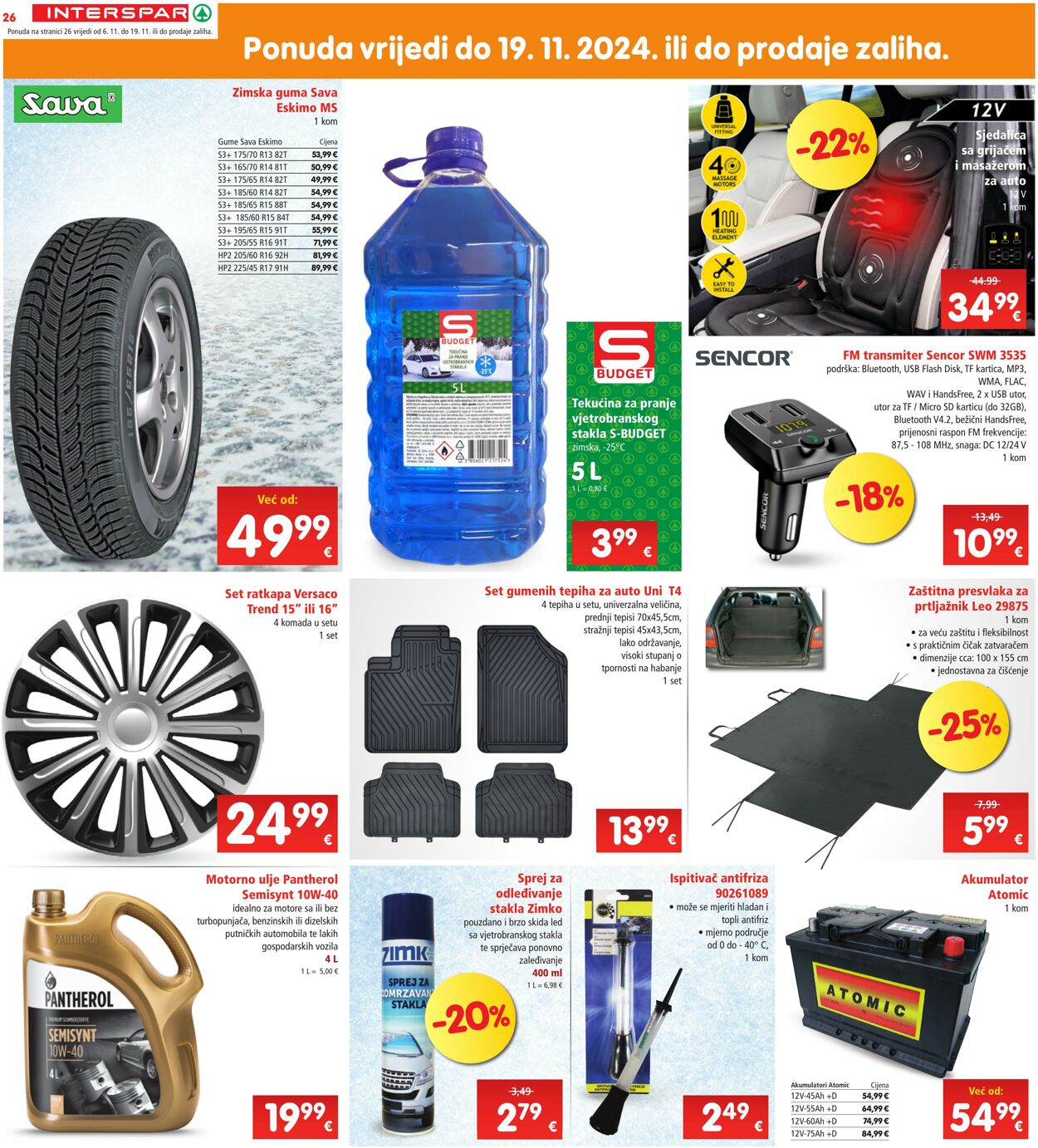 Katalog Spar 06.11.2024 - 12.11.2024