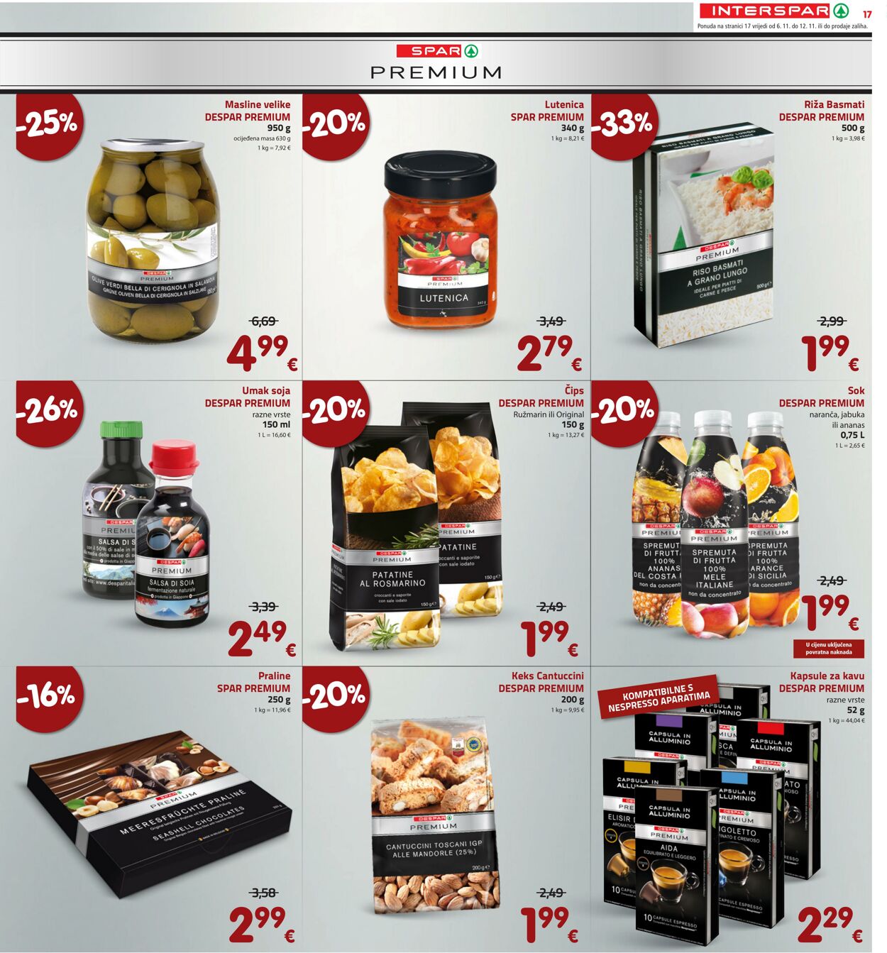 Katalog Spar 06.11.2024 - 12.11.2024