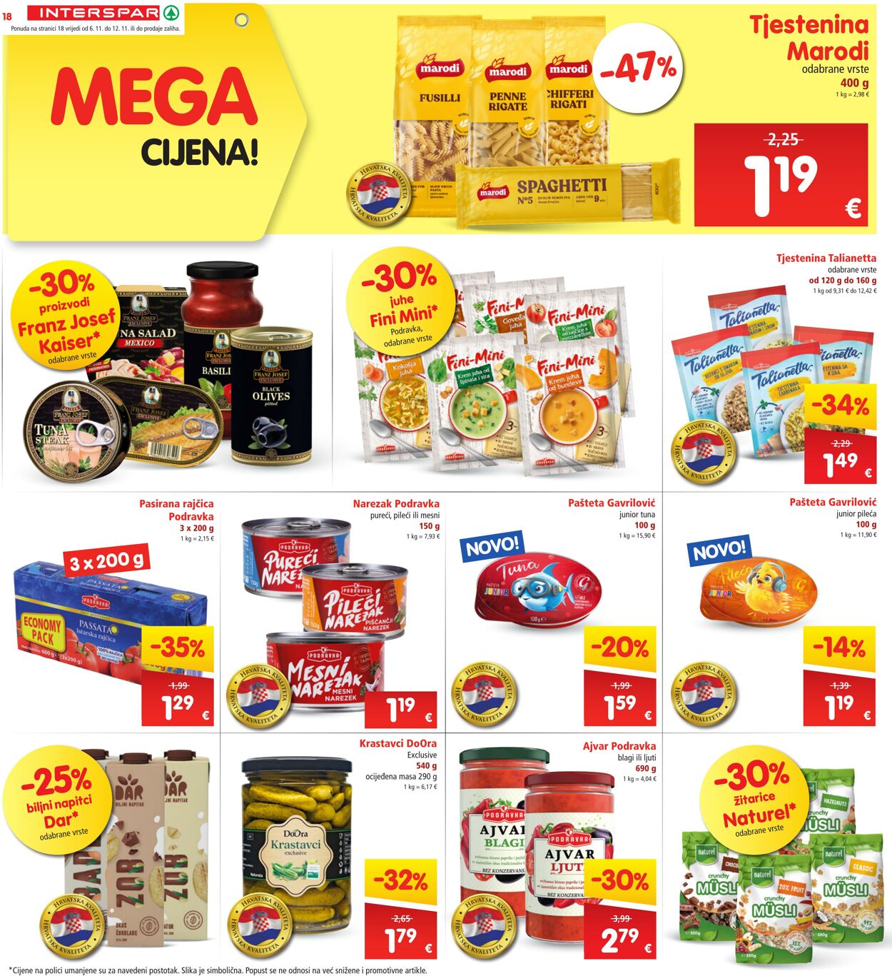 Katalog Spar 06.11.2024 - 12.11.2024