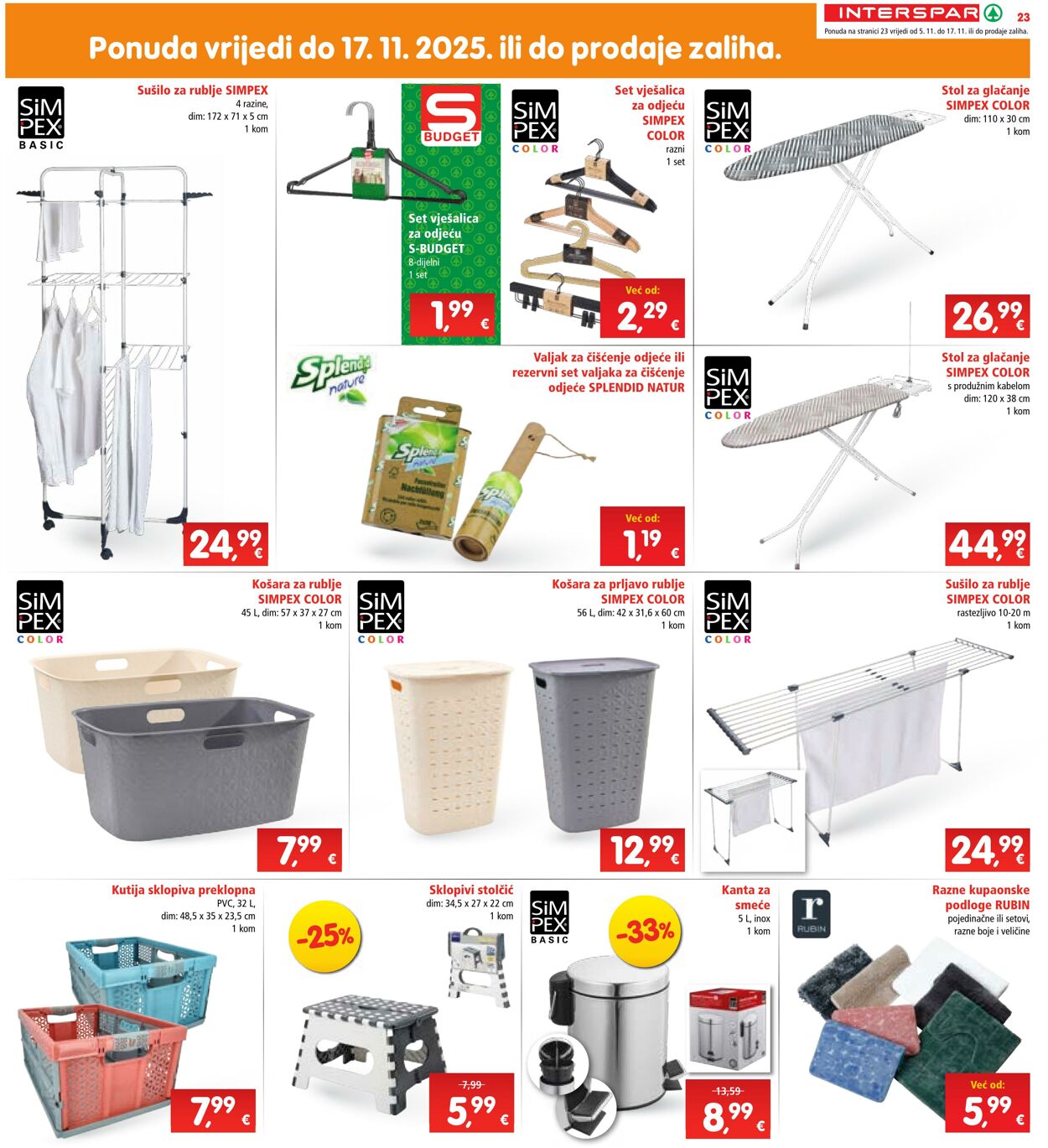 Katalog Spar 05.11.2025 - 11.11.2025