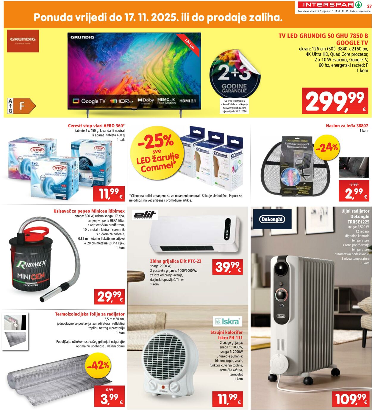 Katalog Spar 05.11.2025 - 11.11.2025