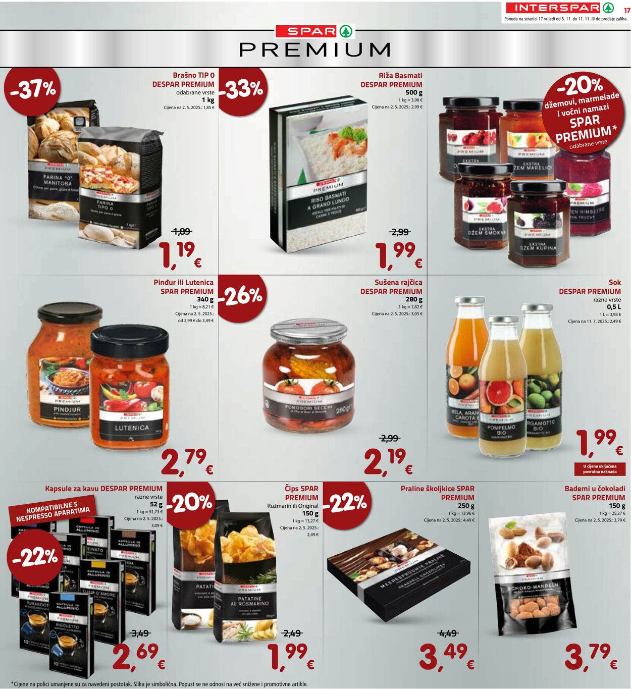 Katalog Spar 05.11.2025 - 11.11.2025