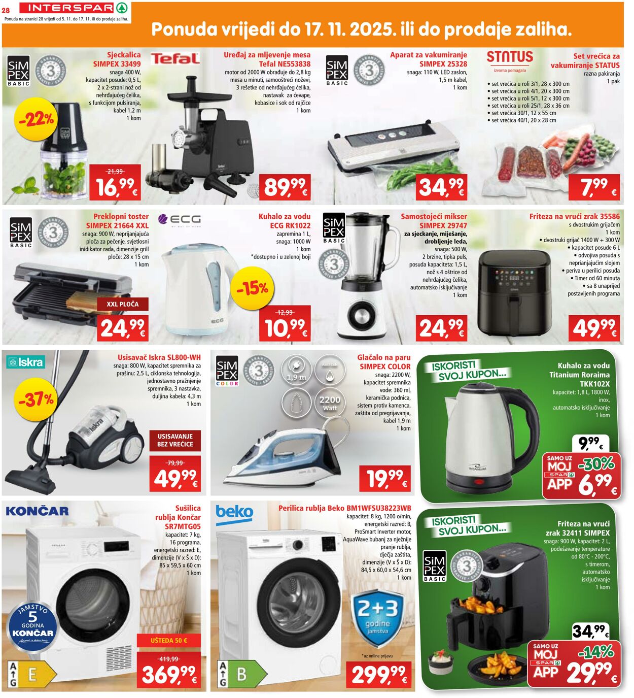 Katalog Spar 05.11.2025 - 11.11.2025