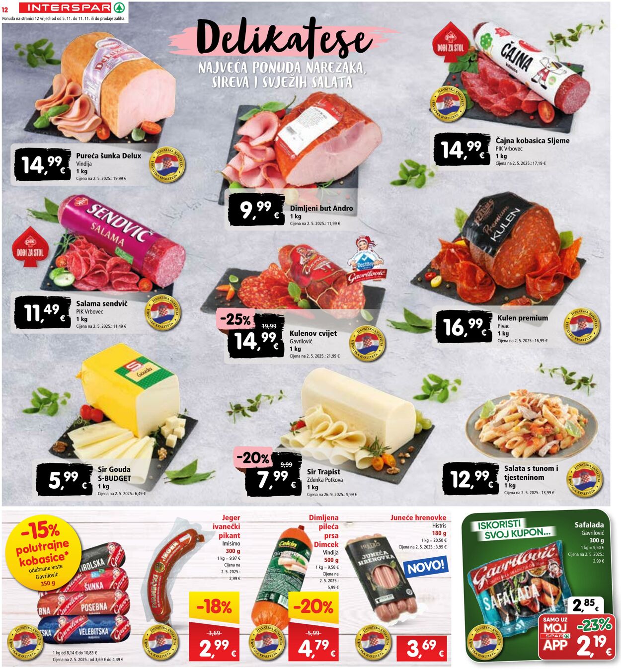 Katalog Spar 05.11.2025 - 11.11.2025
