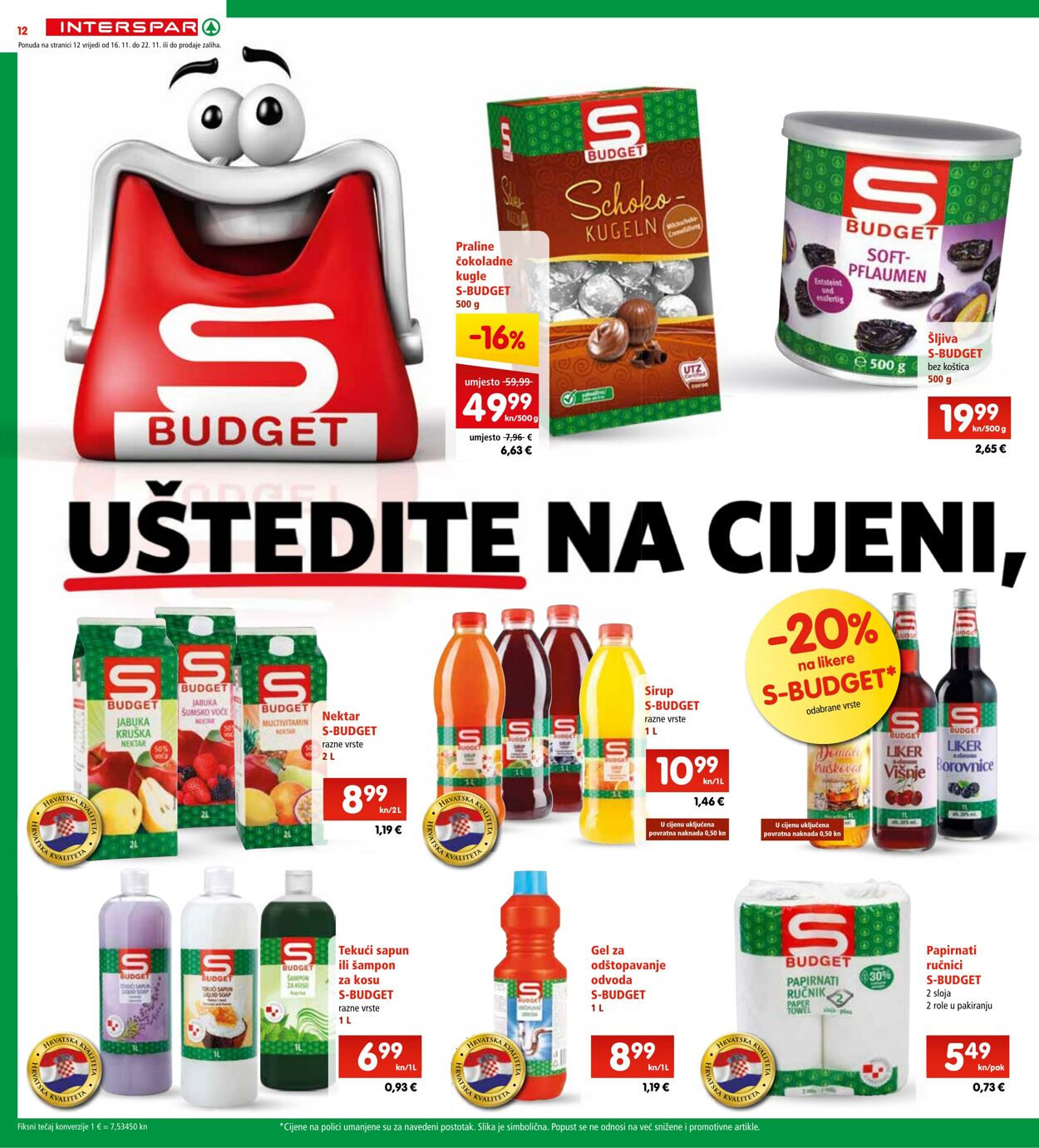 Katalog Interspar 16.11.2022 - 29.11.2022