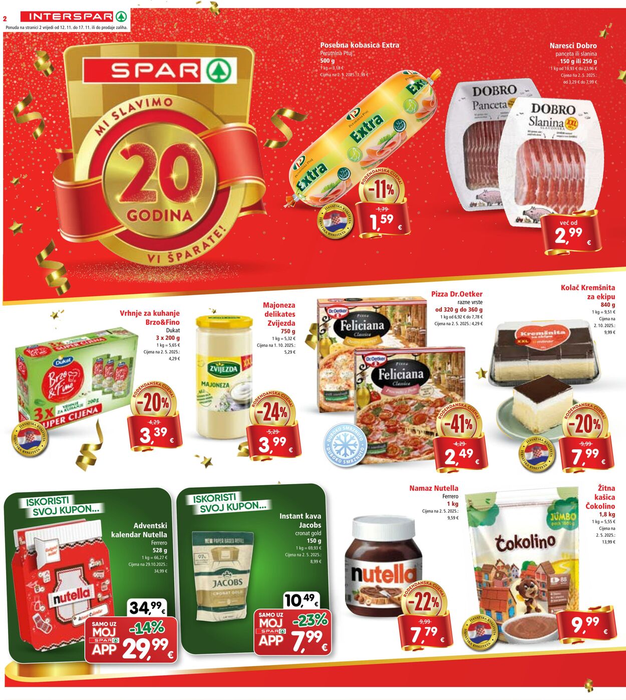 Katalog Spar 12.11.2025 - 18.11.2025