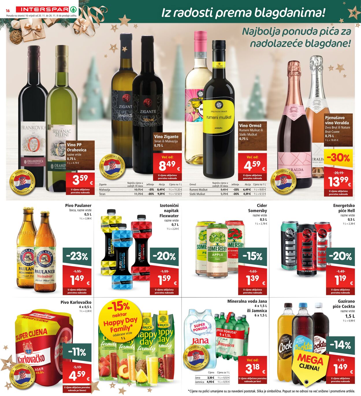 Katalog Spar 20.11.2024 - 26.11.2024