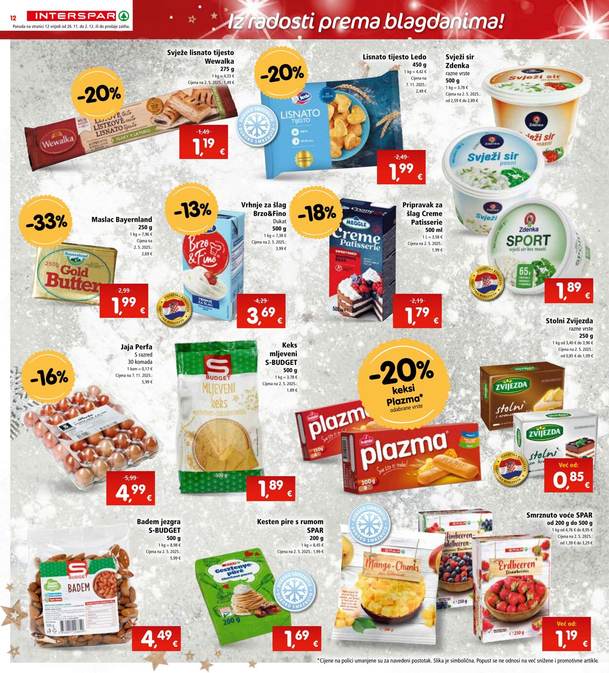 Katalog Spar 26.11.2025 - 02.12.2025