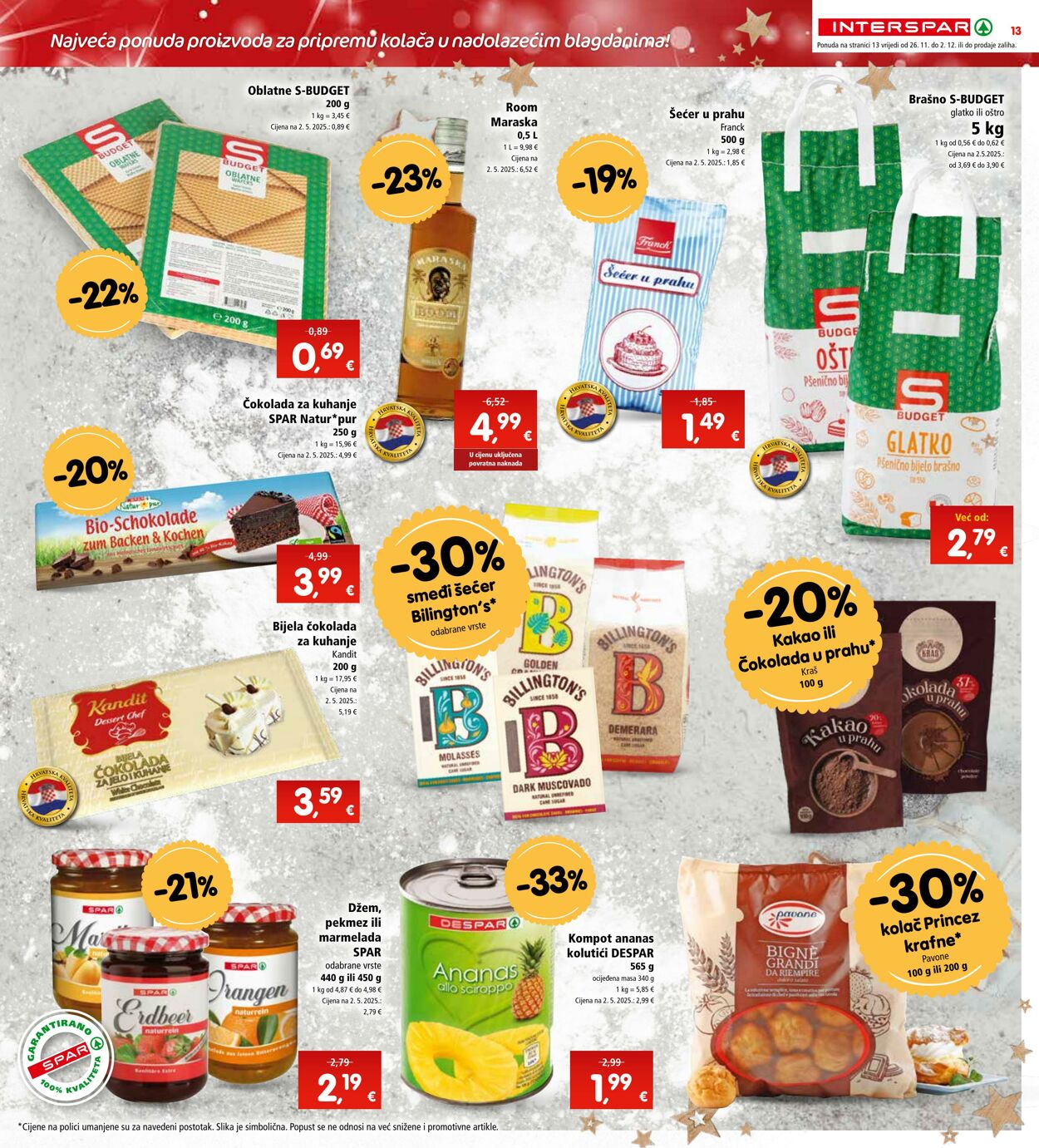 Katalog Spar 26.11.2025 - 02.12.2025