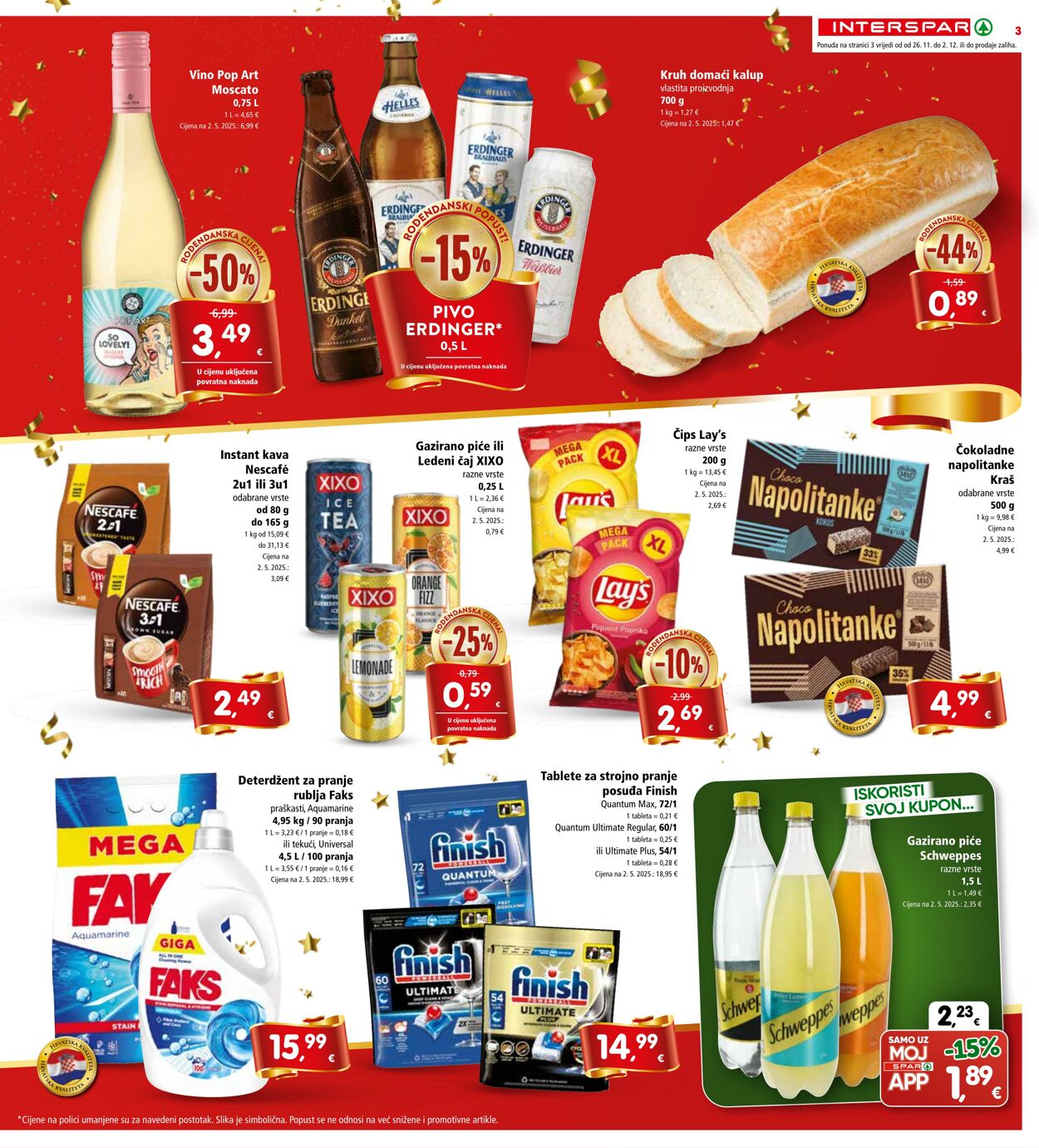 Katalog Spar 26.11.2025 - 02.12.2025