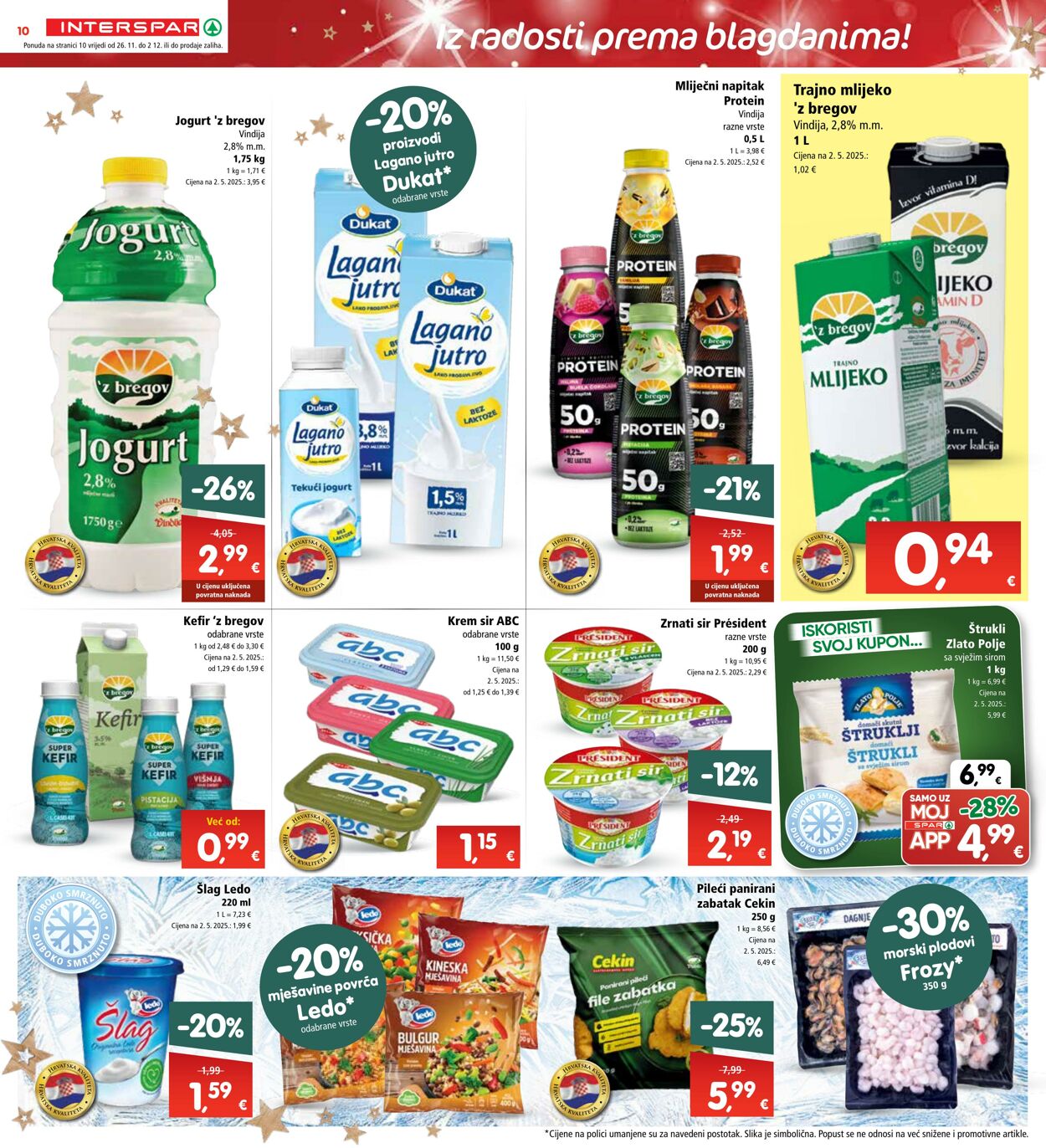 Katalog Spar 26.11.2025 - 02.12.2025