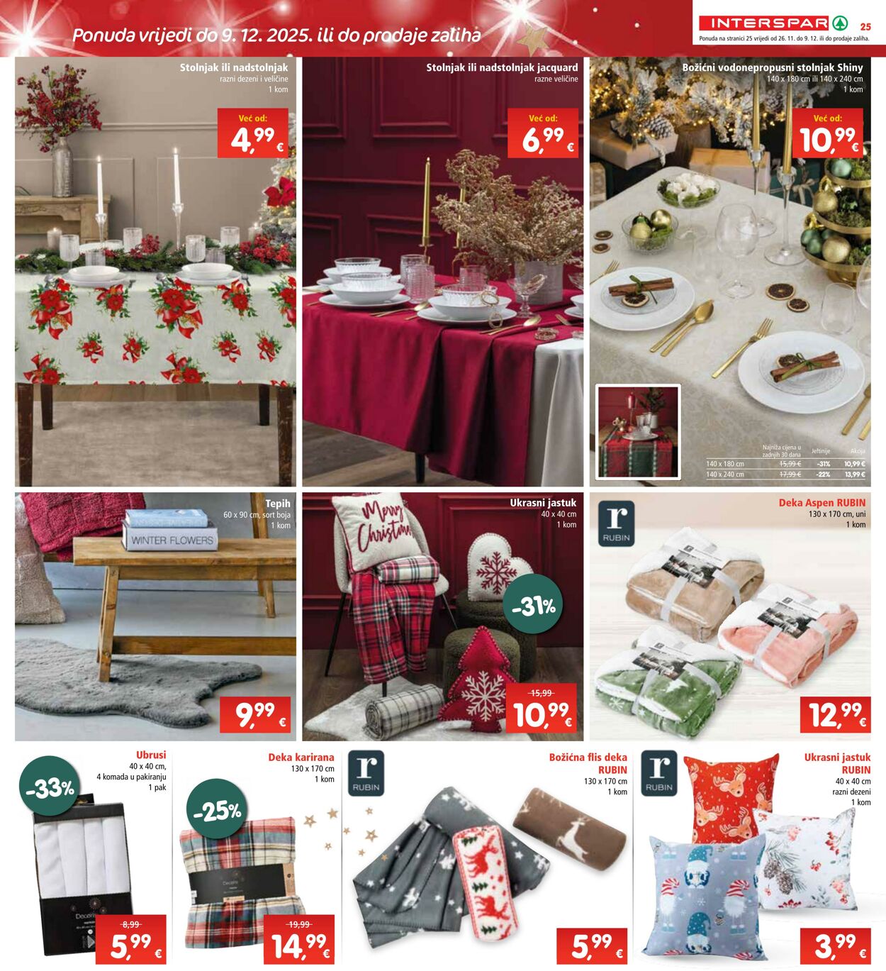 Katalog Spar 26.11.2025 - 02.12.2025