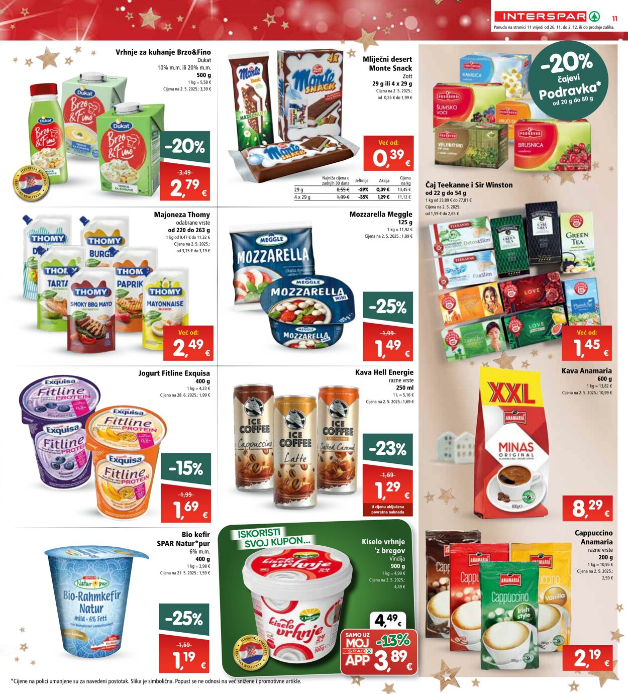 Katalog Spar 26.11.2025 - 02.12.2025