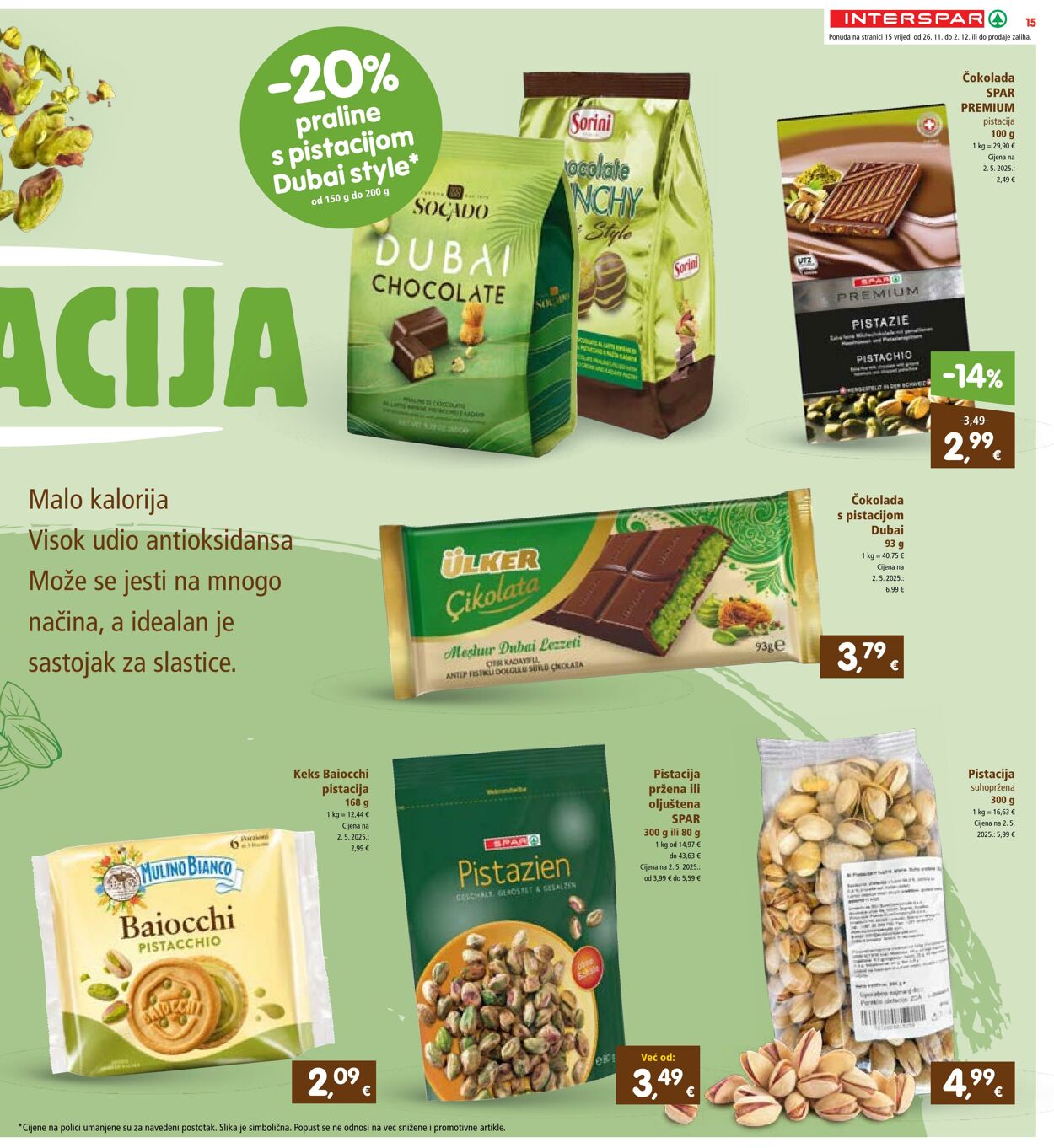 Katalog Spar 26.11.2025 - 02.12.2025