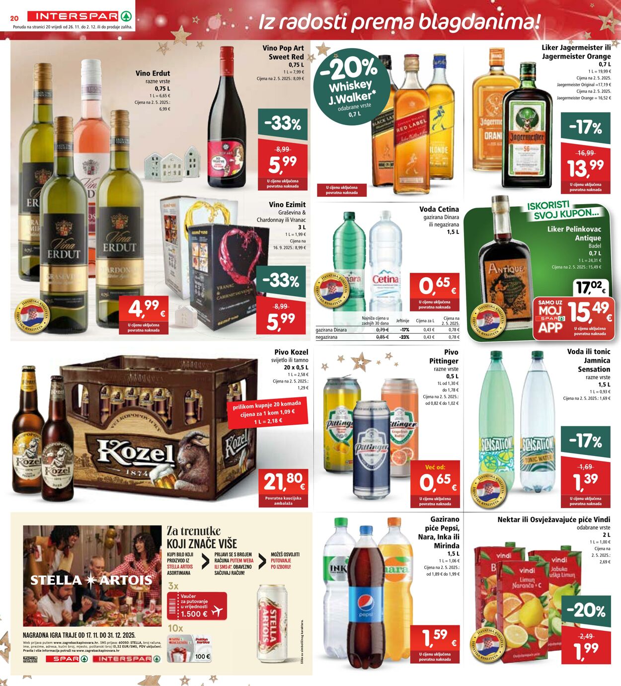Katalog Spar 26.11.2025 - 02.12.2025