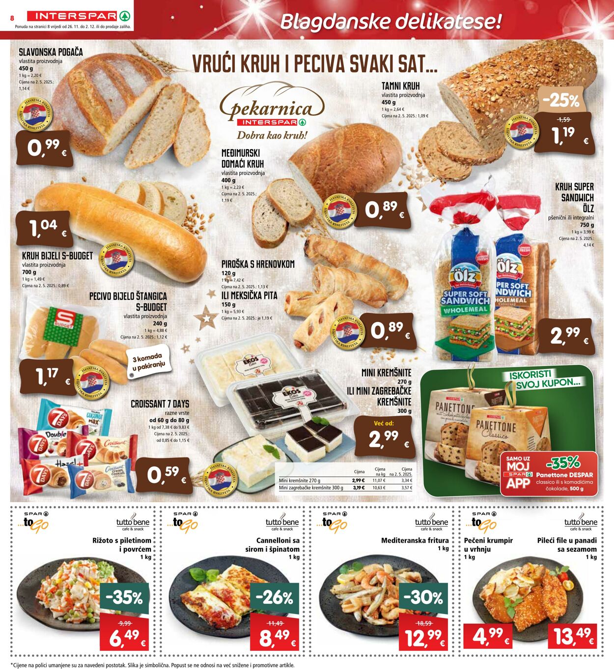 Katalog Spar 26.11.2025 - 02.12.2025