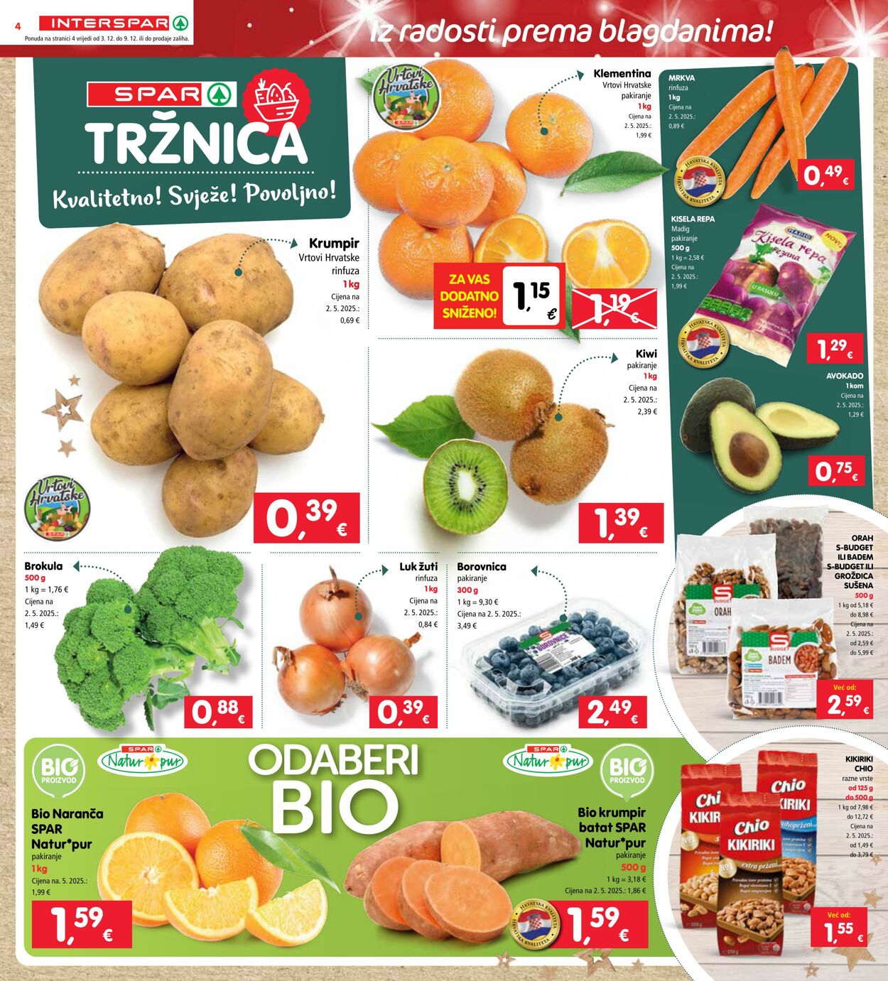 Katalog Spar 03.12.2025 - 09.12.2025