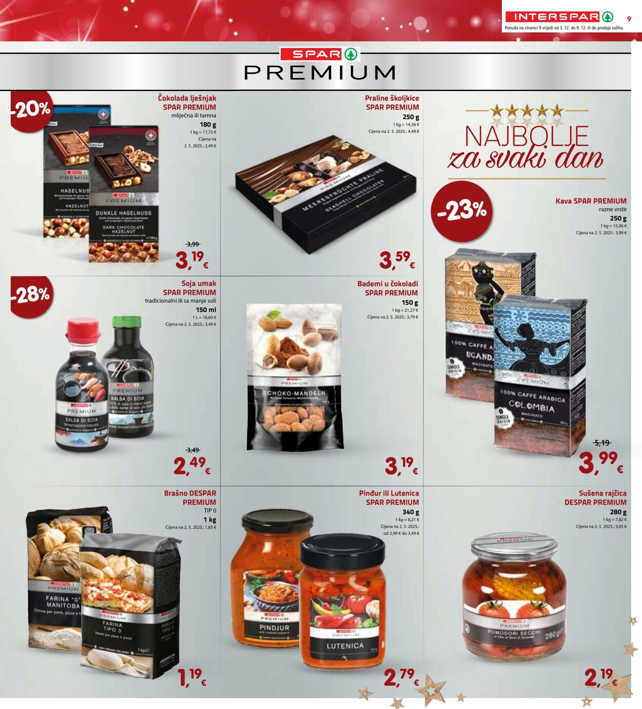 Katalog Spar 03.12.2025 - 09.12.2025