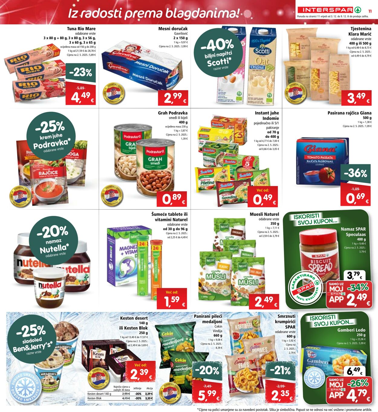Katalog Spar 03.12.2025 - 09.12.2025