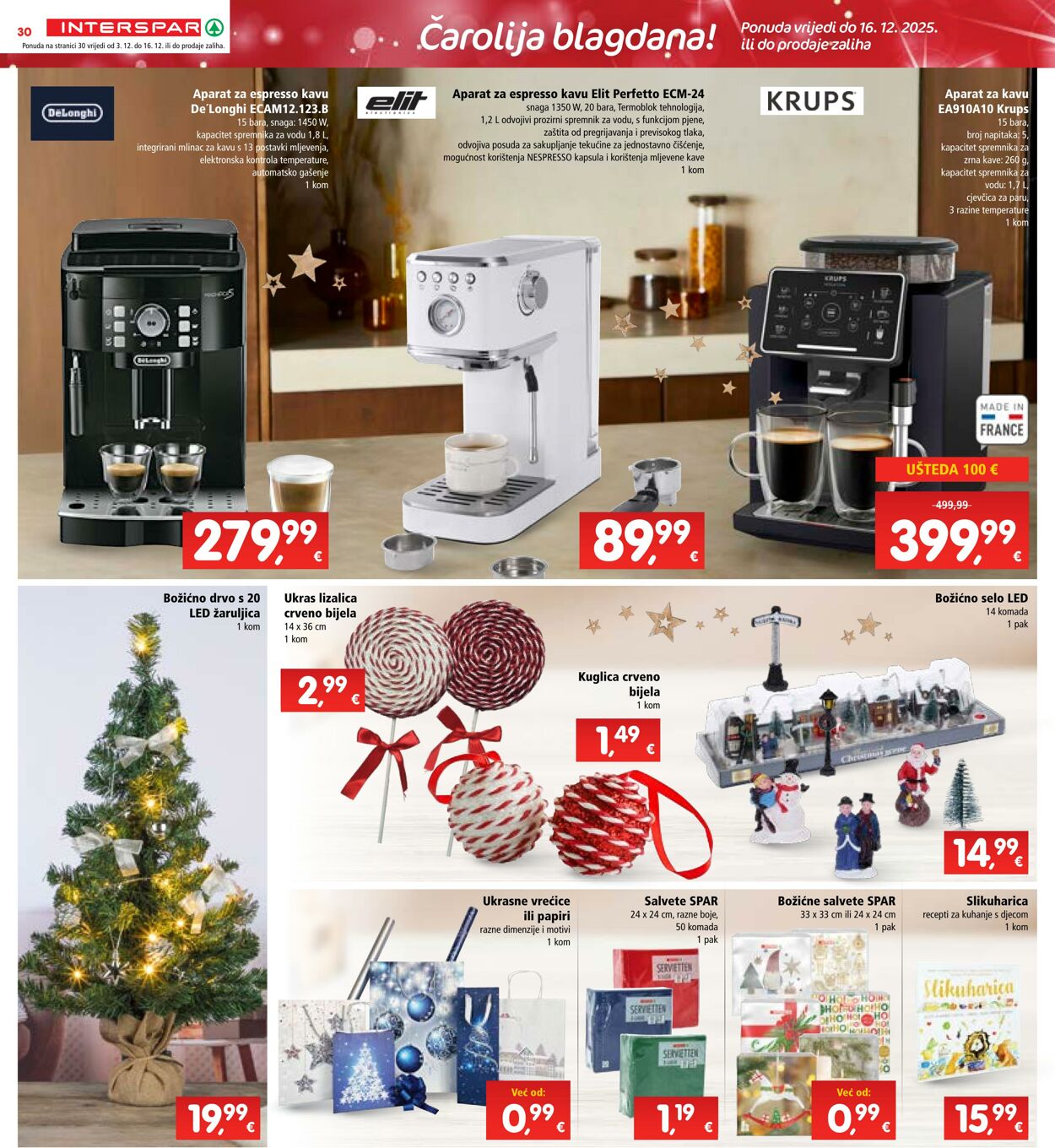 Katalog Spar 03.12.2025 - 09.12.2025