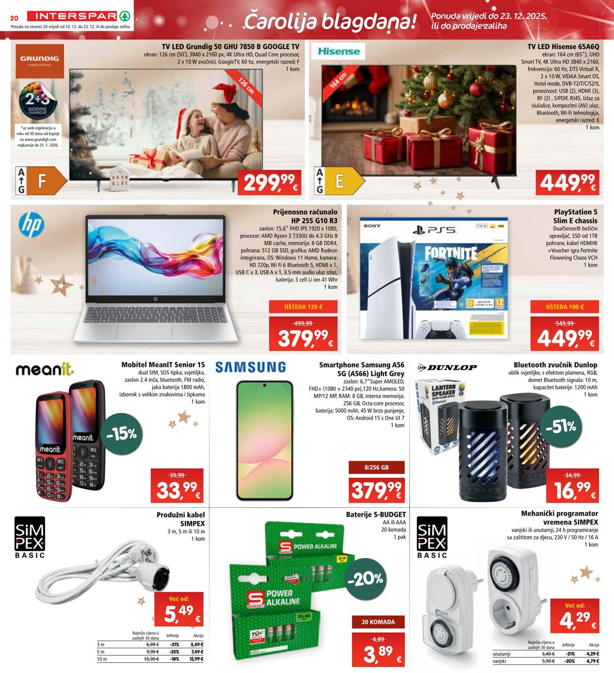 Katalog Spar 10.12.2025 - 16.12.2025