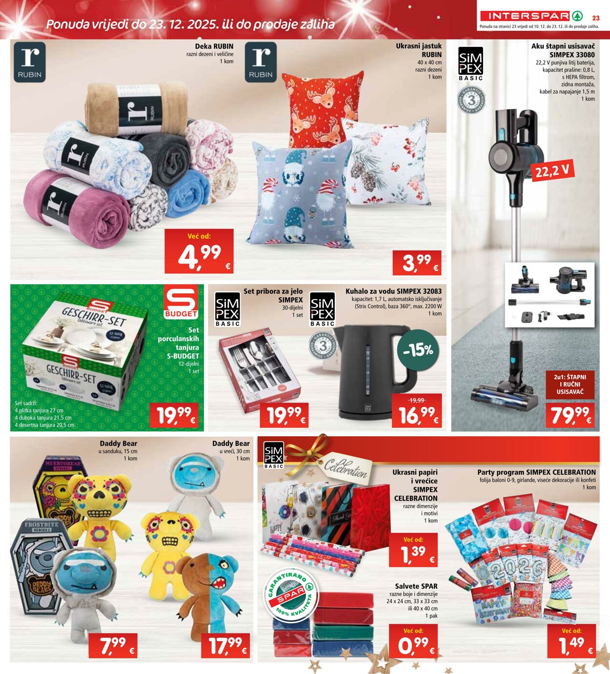 Katalog Spar 10.12.2025 - 16.12.2025
