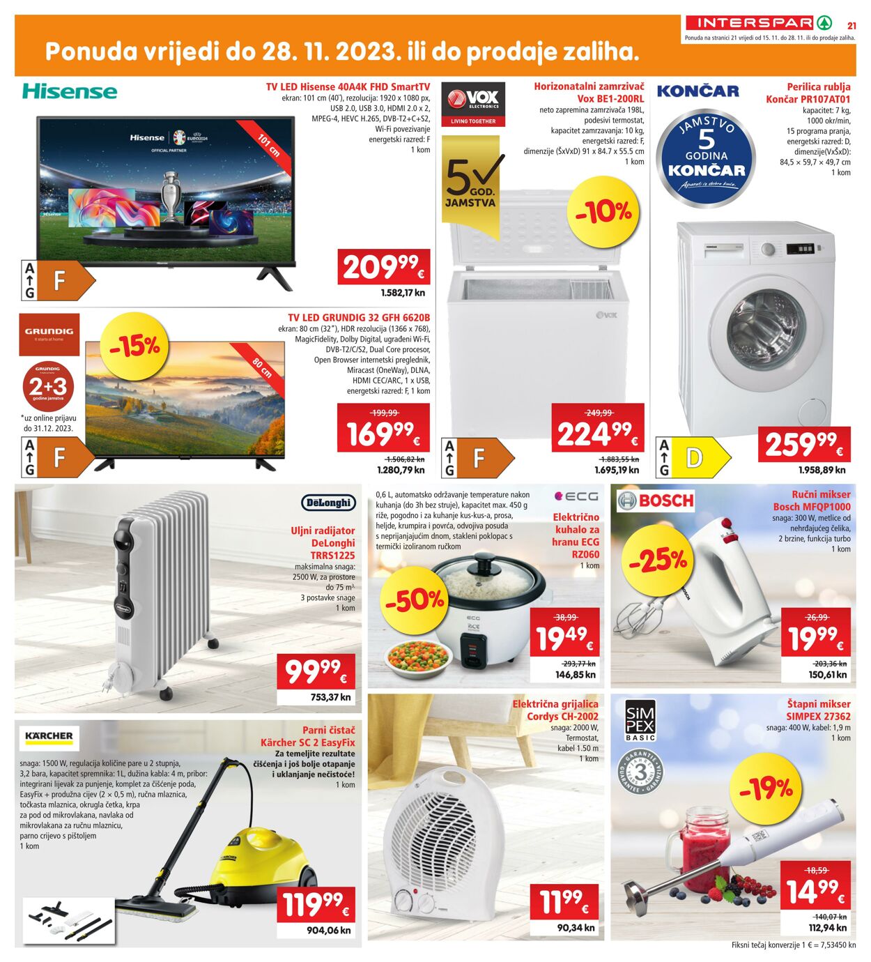 Katalog Interspar 15.11.2023 - 21.11.2023