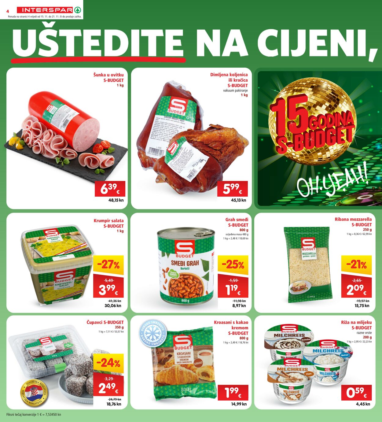 Katalog Interspar 15.11.2023 - 21.11.2023