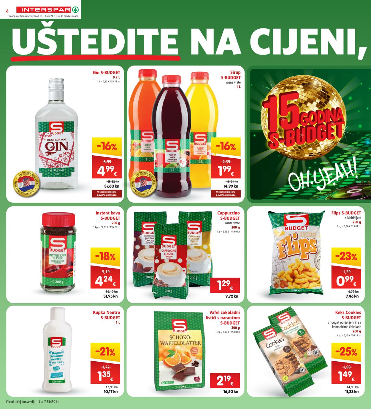 Katalog Interspar 15.11.2023 - 21.11.2023