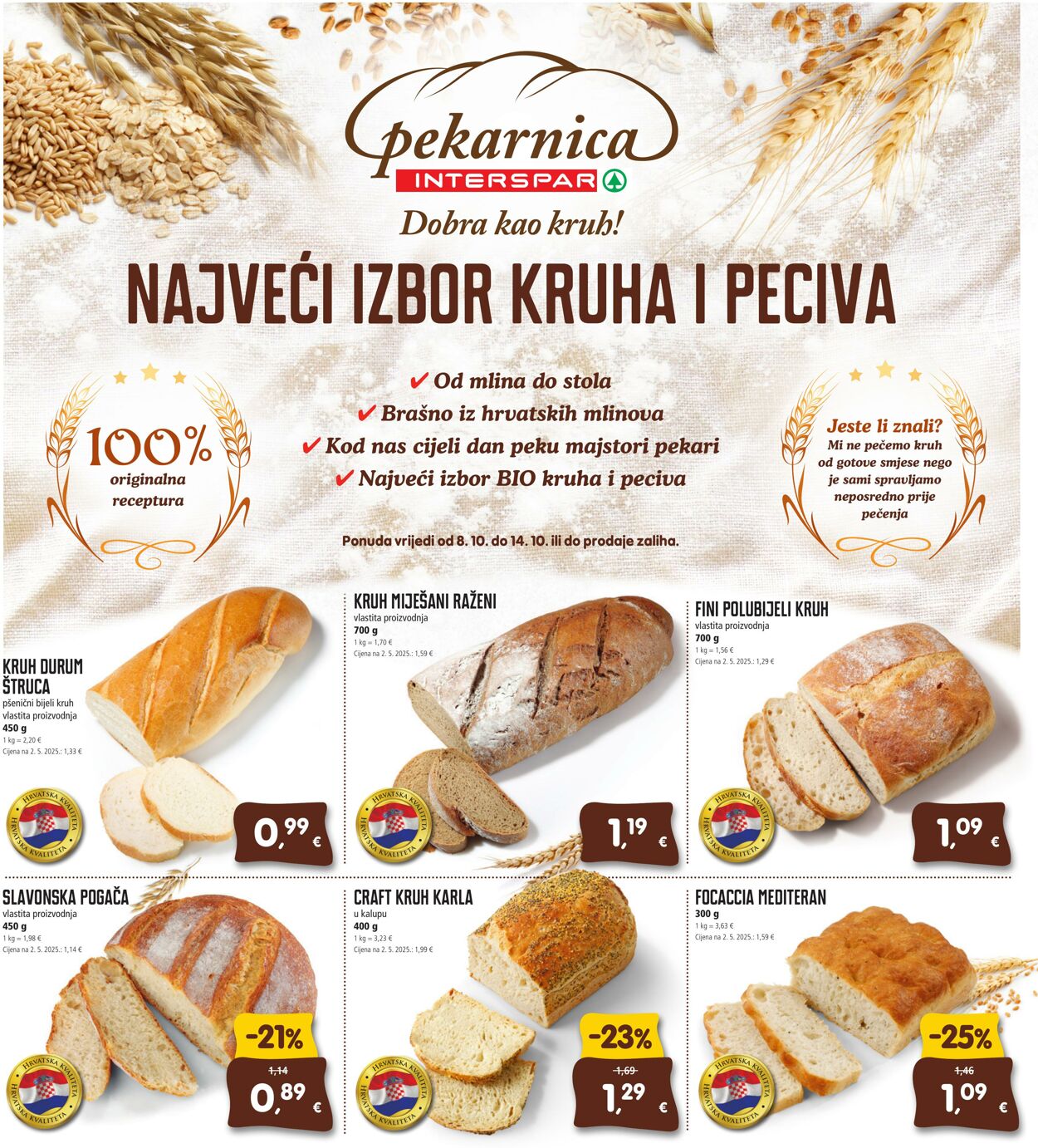 Katalog Spar 08.10.2025 - 14.10.2025