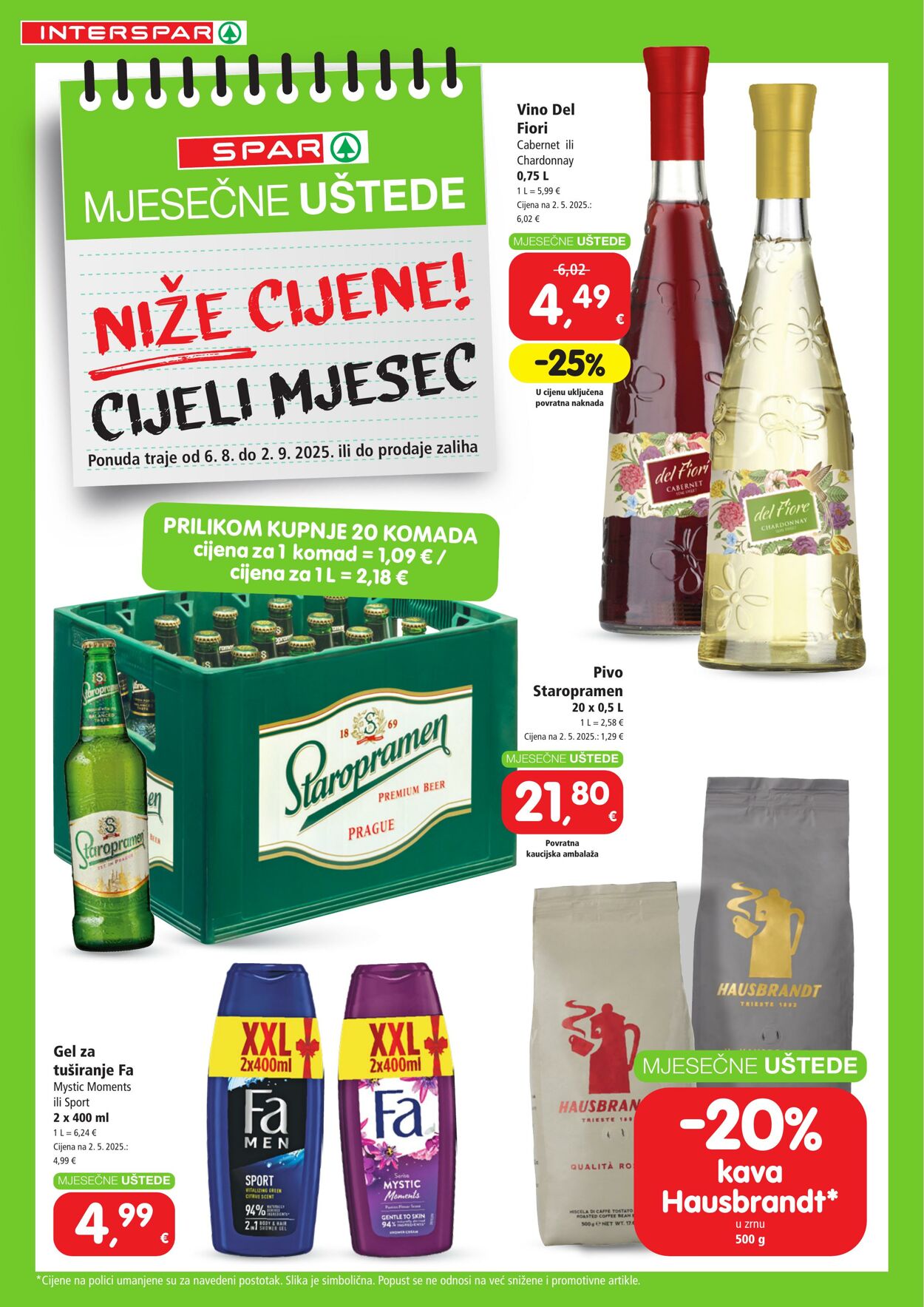 Katalog Spar 06.08.2025 - 02.09.2025