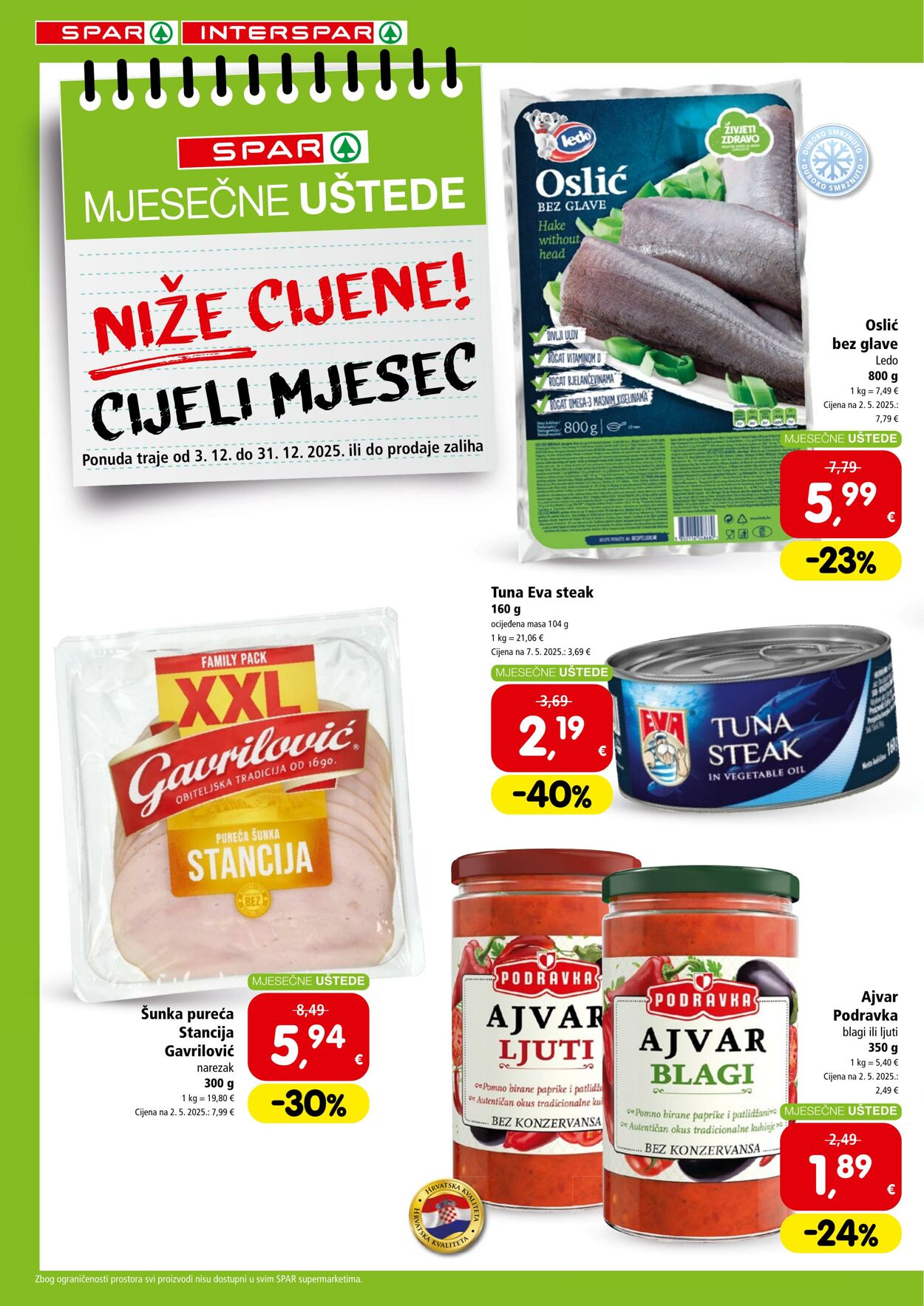 Katalog Spar 03.12.2025 - 31.12.2025