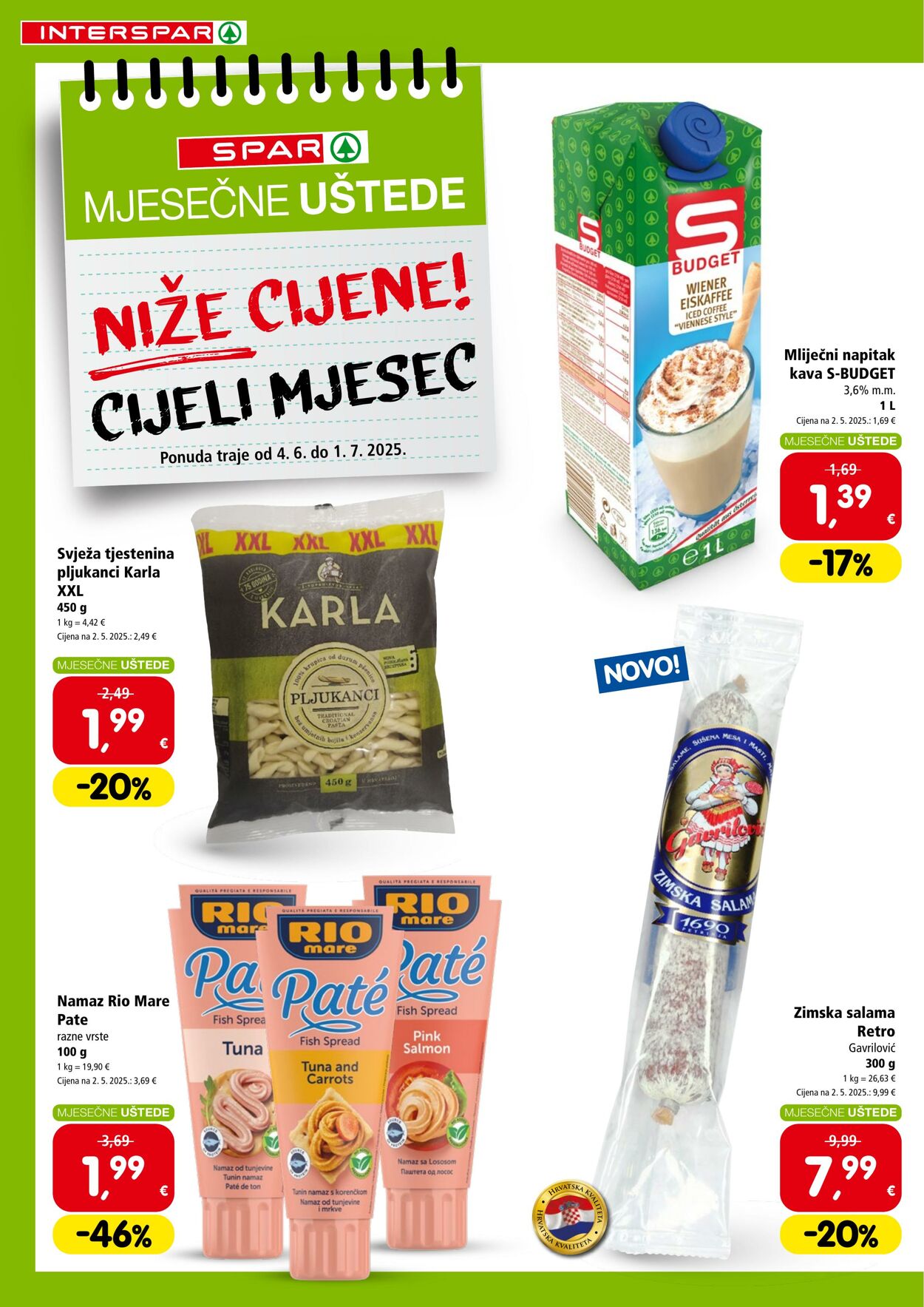 Katalog Spar 04.06.2025 - 01.07.2025