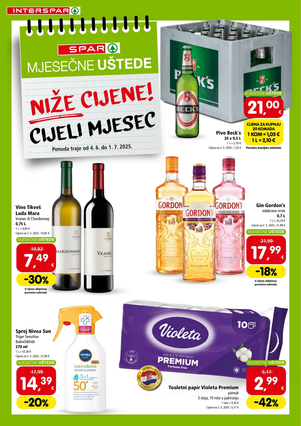Katalog Spar 04.06.2025 - 01.07.2025