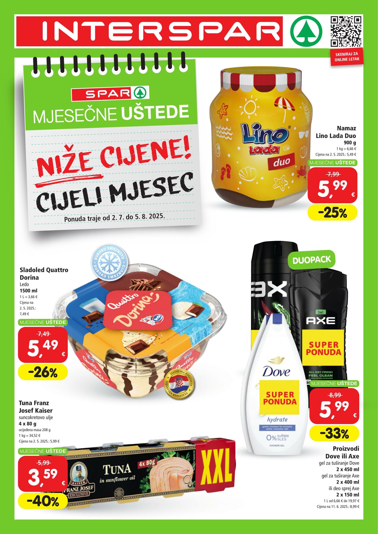 Katalog Spar 02.07.2025 - 08.08.2025