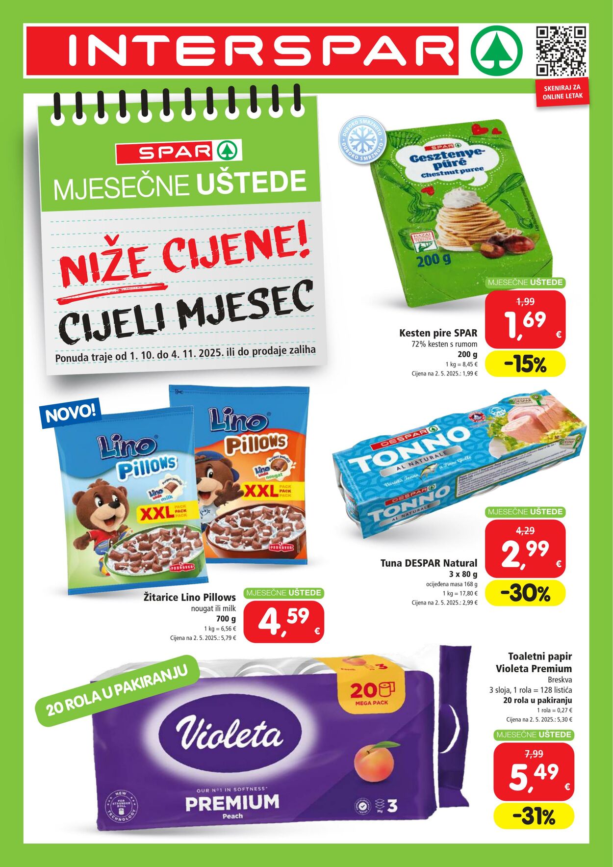 Katalog Spar 01.10.2025 - 04.11.2025