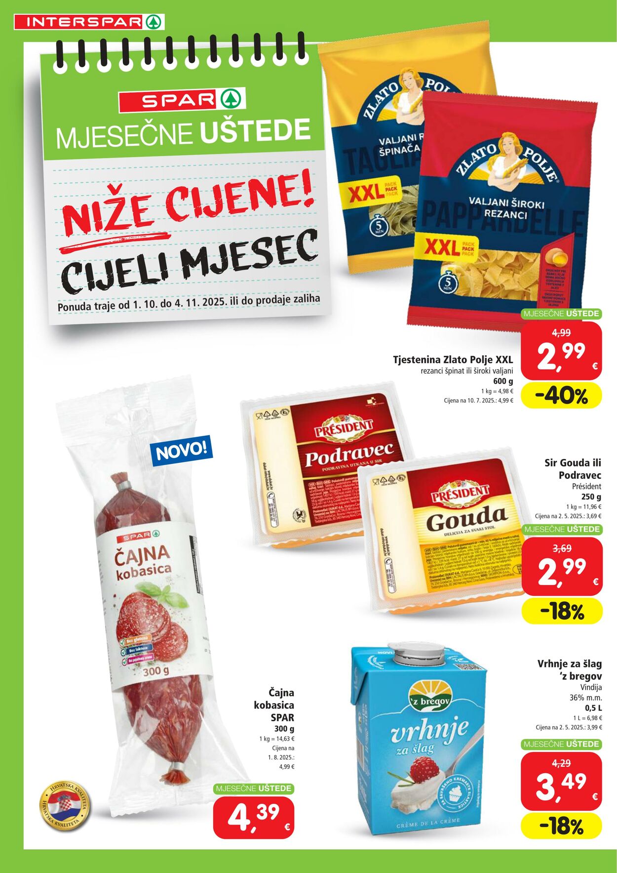 Katalog Spar 01.10.2025 - 04.11.2025