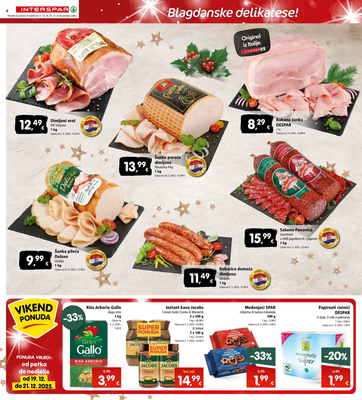 Katalog Spar 17.12.2025 - 23.12.2025