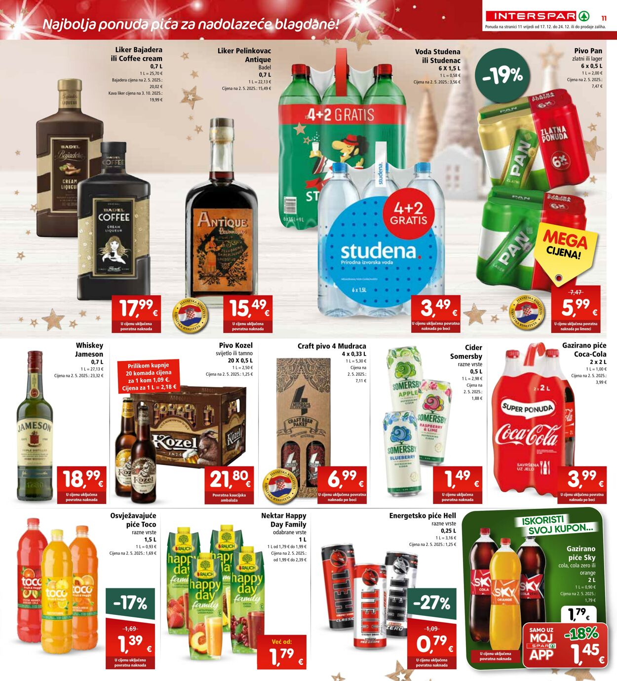 Katalog Spar 17.12.2025 - 23.12.2025