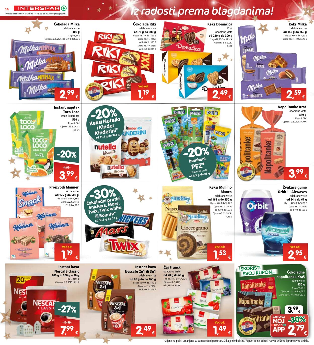 Katalog Spar 17.12.2025 - 23.12.2025