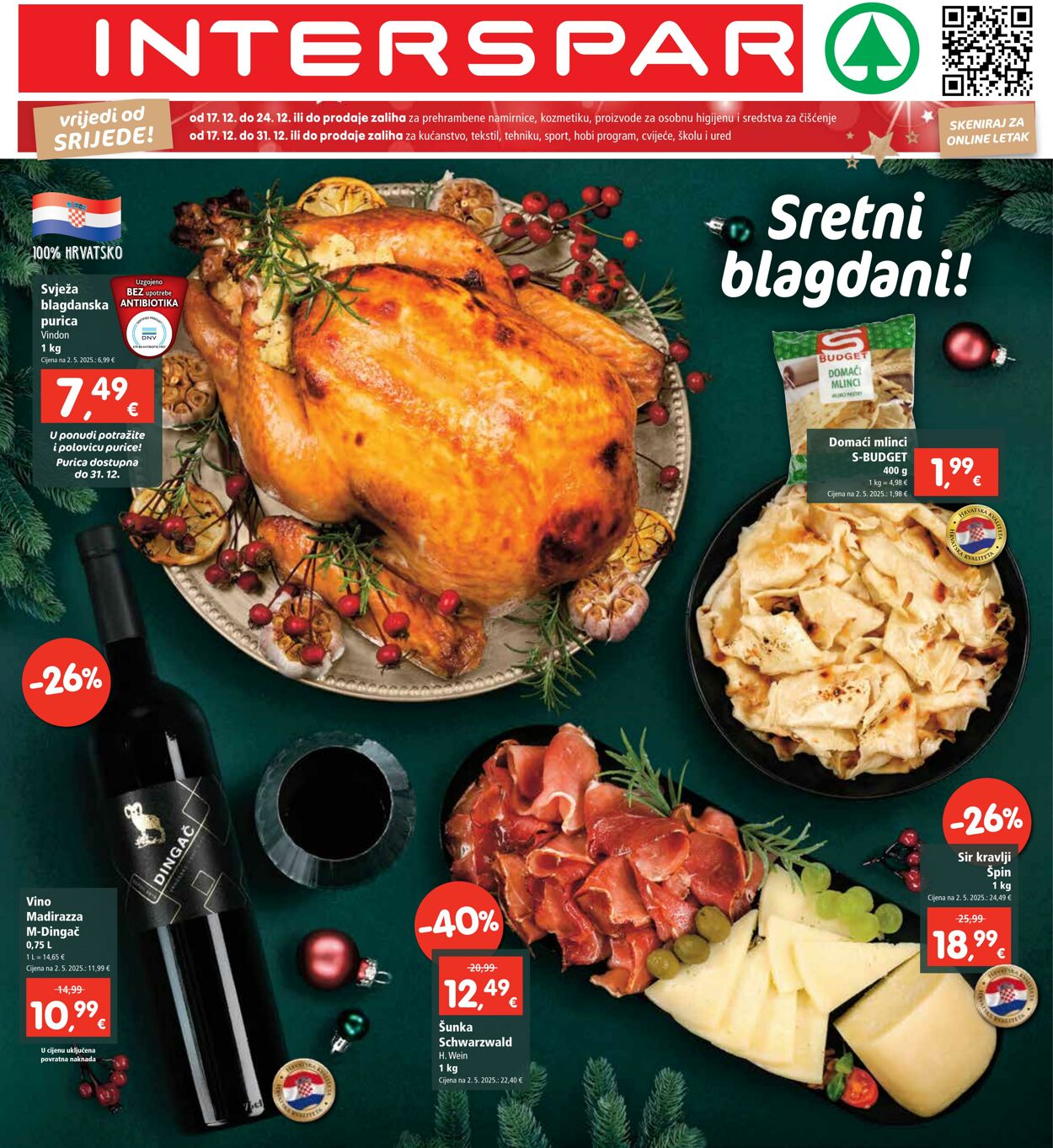 Katalog Spar 17.12.2025 - 23.12.2025