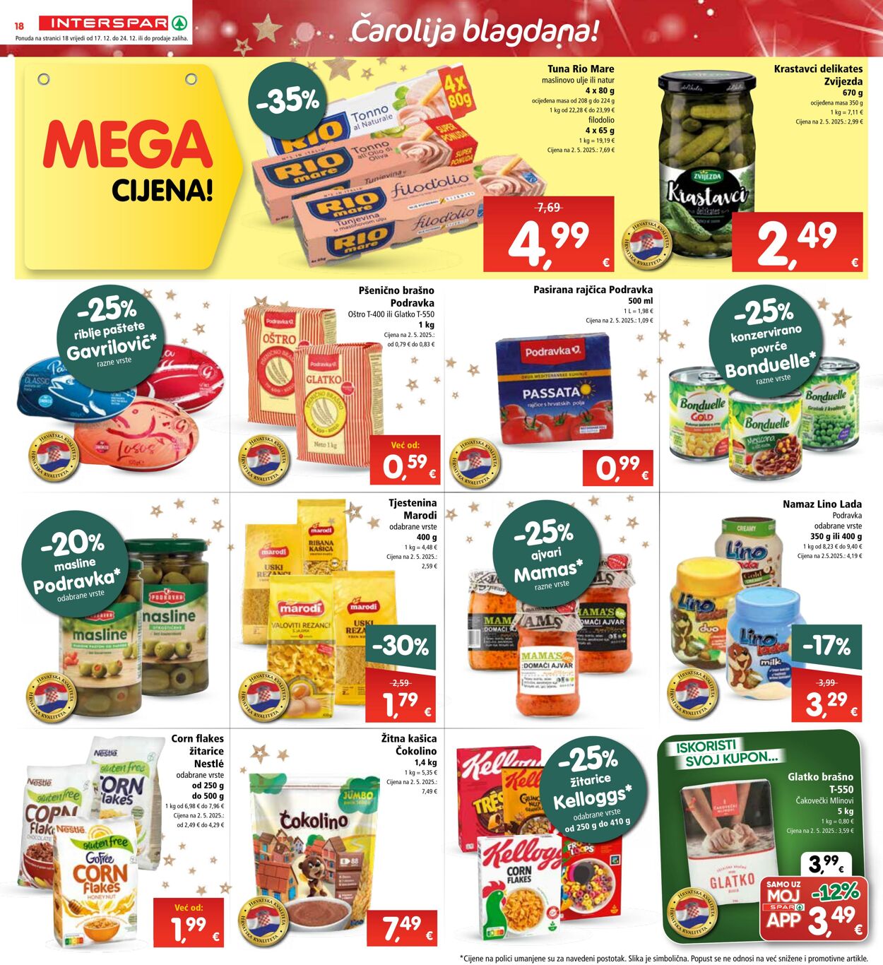 Katalog Spar 17.12.2025 - 23.12.2025
