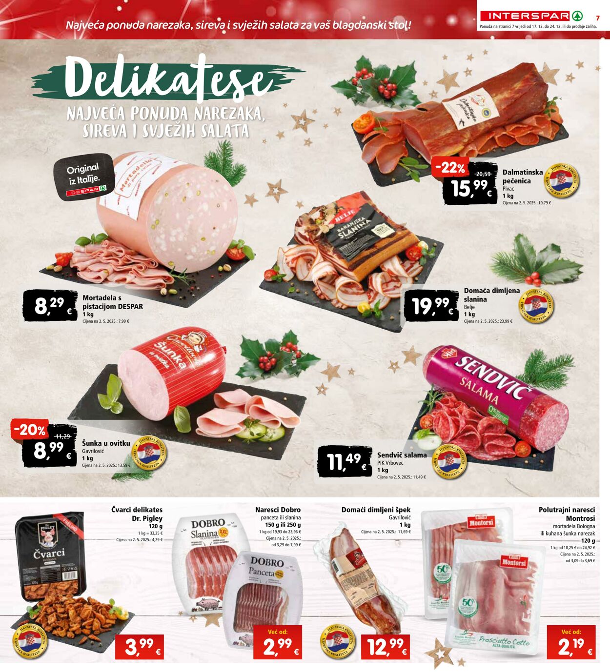 Katalog Spar 17.12.2025 - 23.12.2025