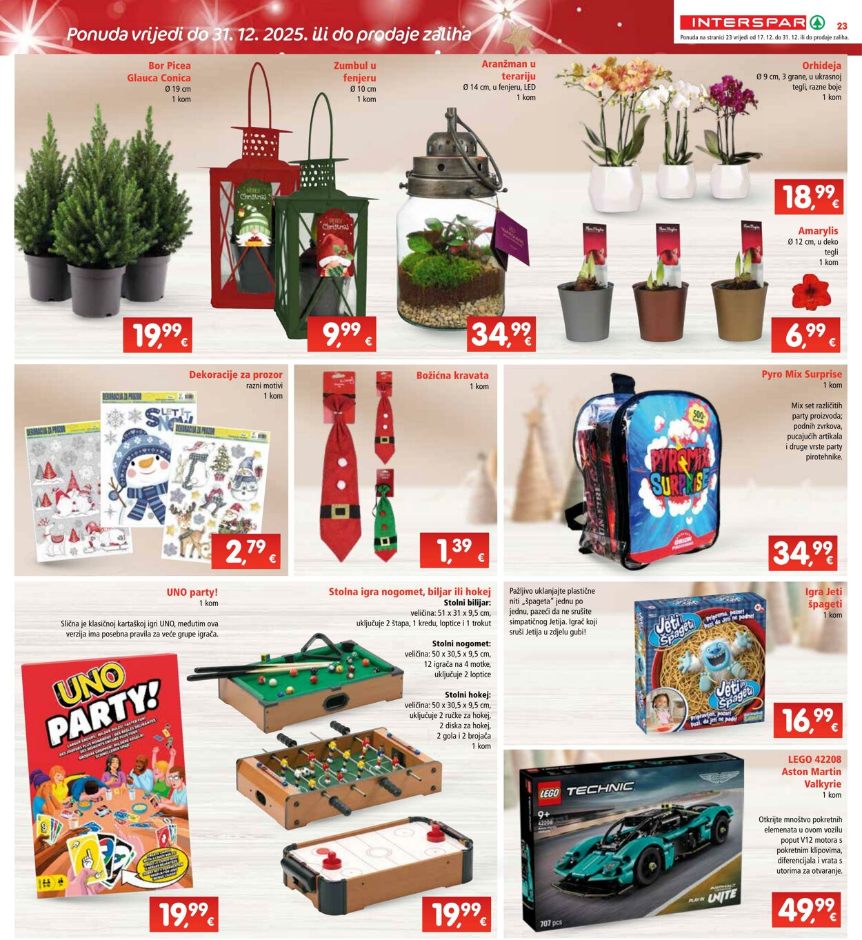Katalog Spar 17.12.2025 - 23.12.2025