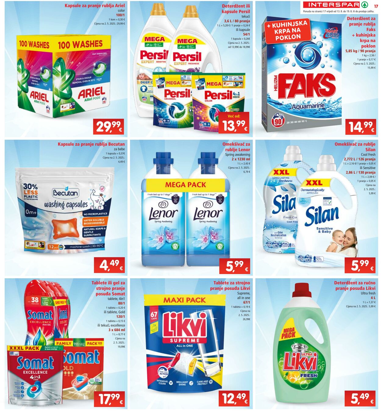 Katalog Spar 13.08.2025 - 19.08.2025