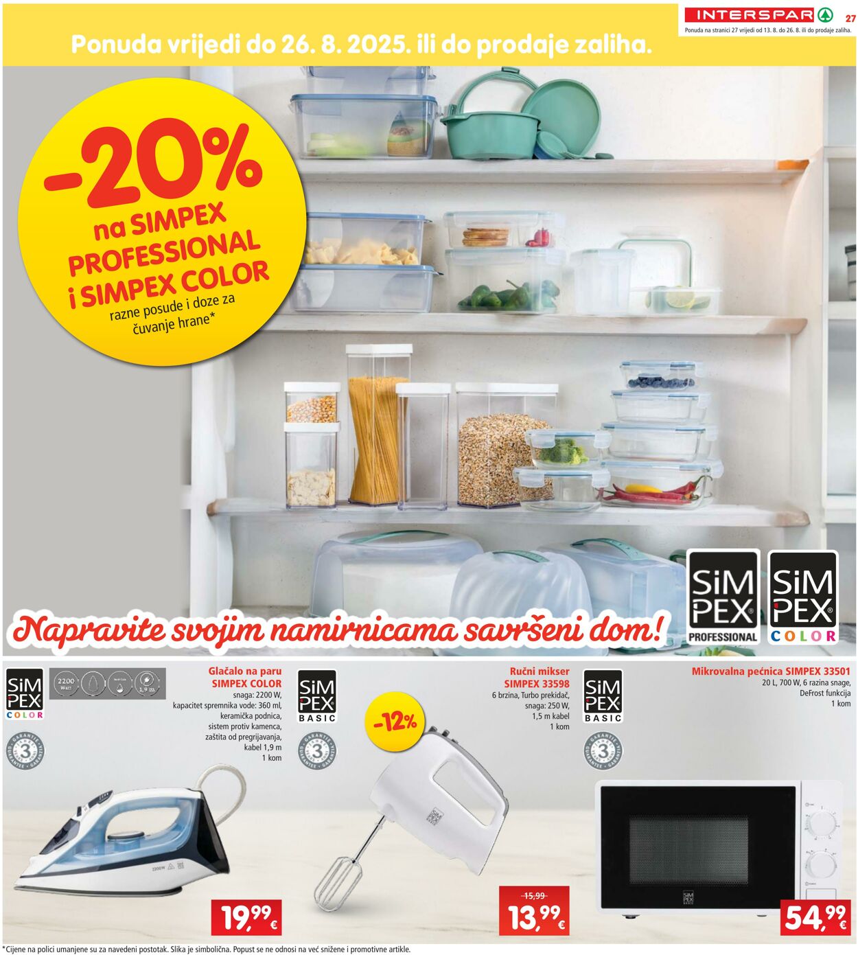 Katalog Spar 13.08.2025 - 19.08.2025