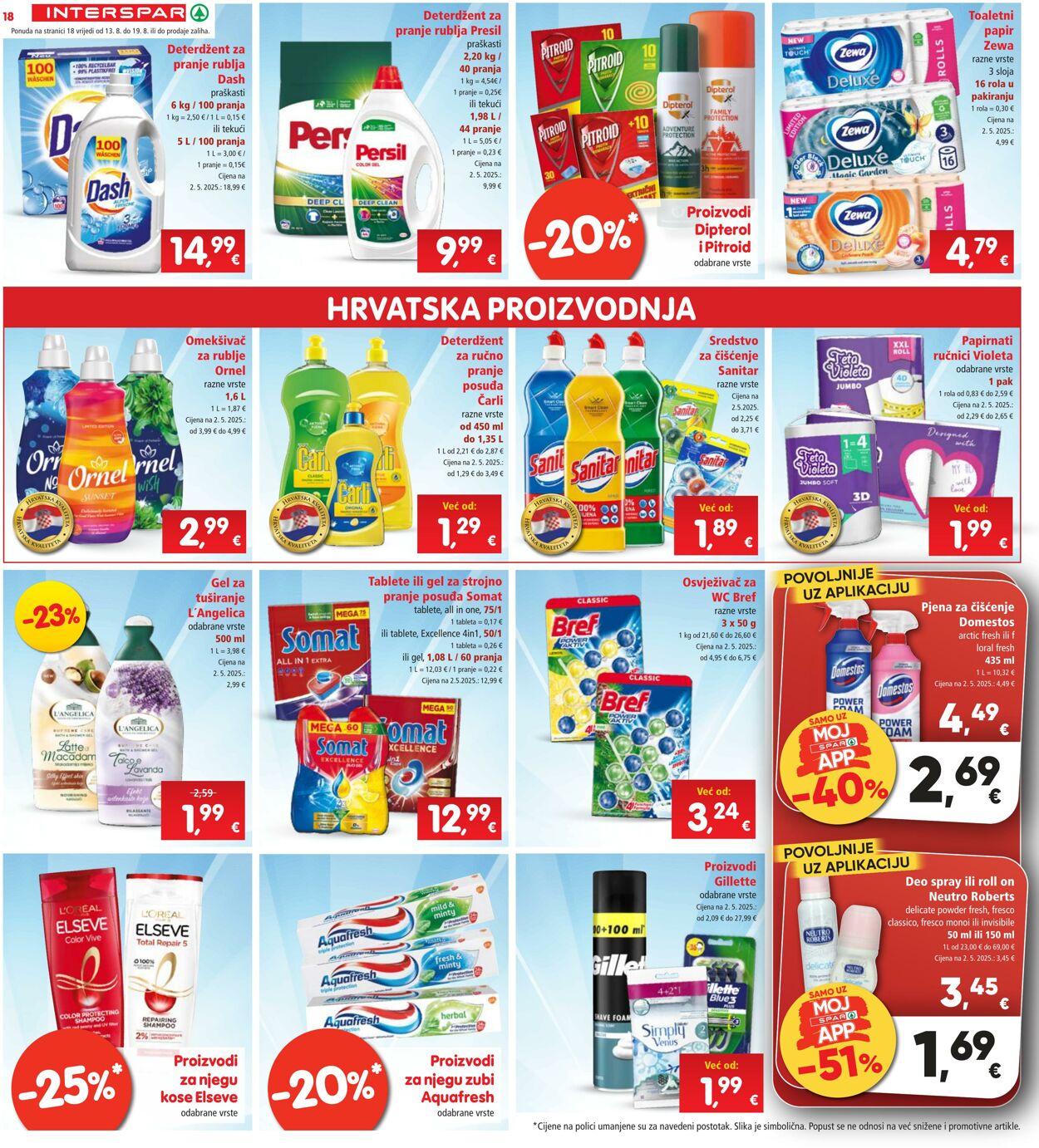 Katalog Spar 13.08.2025 - 19.08.2025